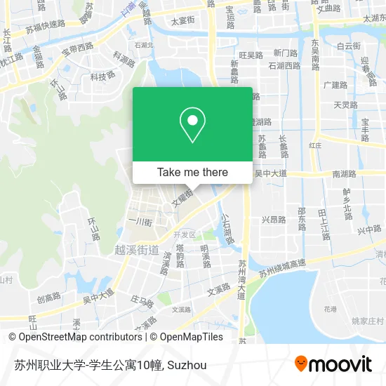 苏州职业大学-学生公寓10幢 map