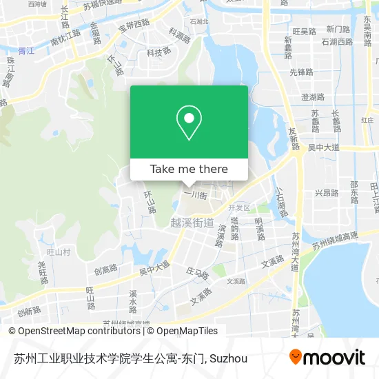 苏州工业职业技术学院学生公寓-东门 map