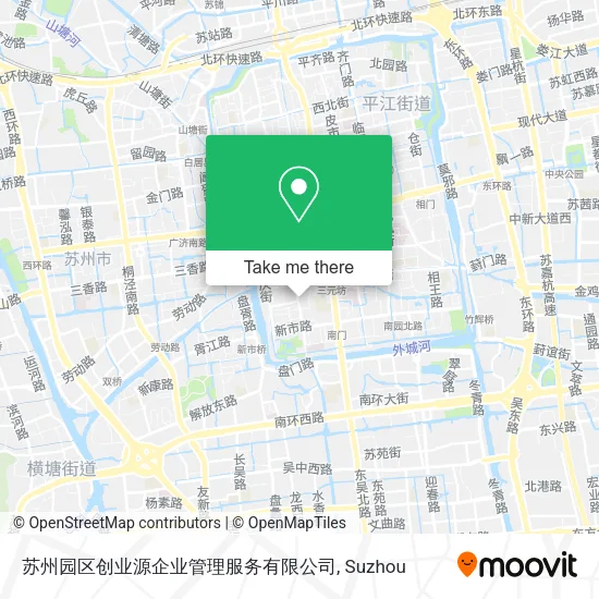苏州园区创业源企业管理服务有限公司 map