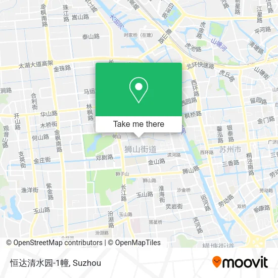 恒达清水园-1幢 map