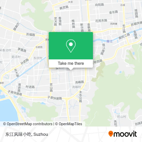 东江风味小吃 map
