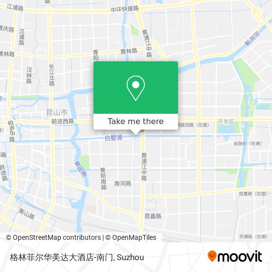 格林菲尔华美达大酒店-南门 map