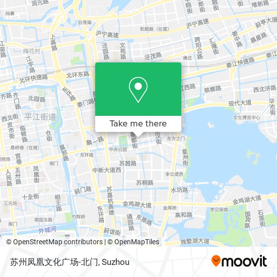 苏州凤凰文化广场-北门 map