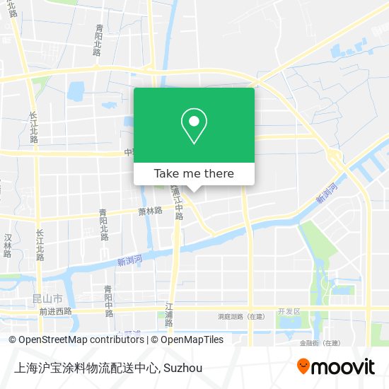 上海沪宝涂料物流配送中心 map