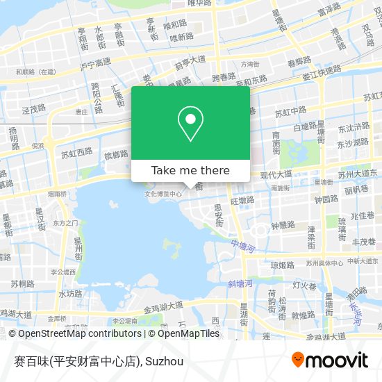 赛百味(平安财富中心店) map