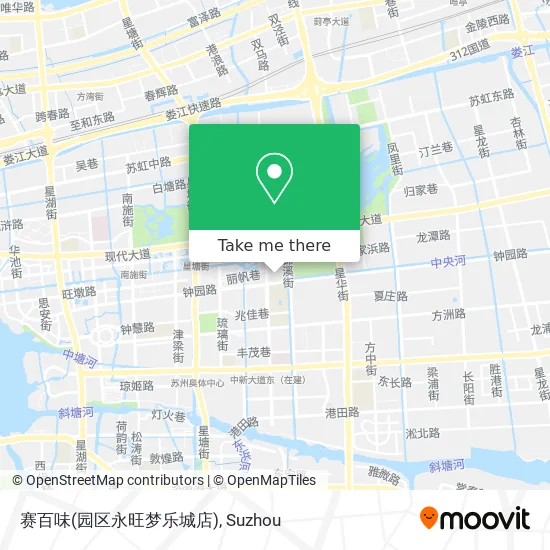 赛百味(园区永旺梦乐城店) map