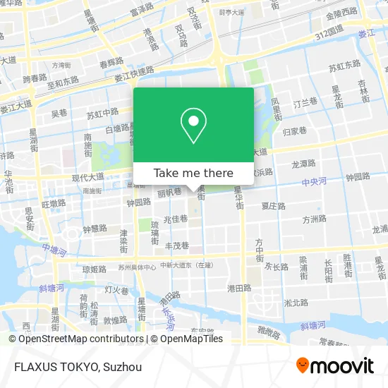FLAXUS TOKYO map