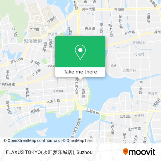 FLAXUS TOKYO(永旺梦乐城店) map