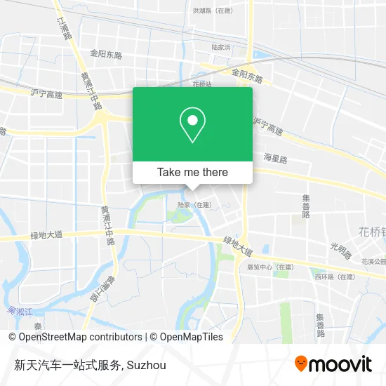新天汽车一站式服务 map