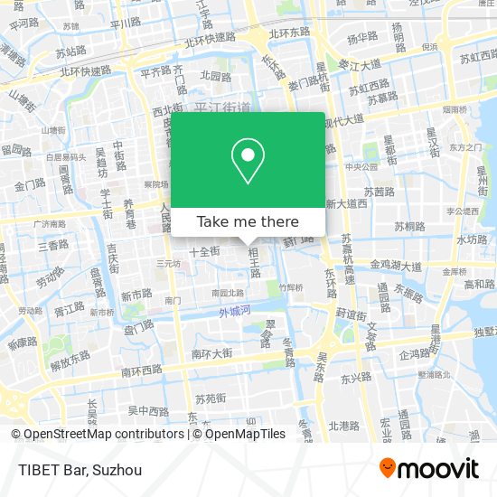 TIBET Bar map