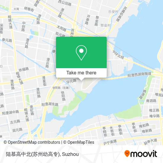 陆慕高中北(苏州幼高专) map