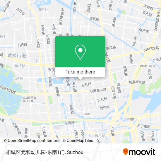 相城区元和幼儿园-东南1门 map