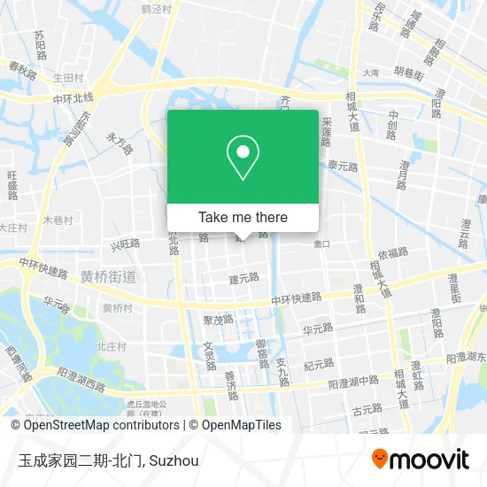玉成家园二期-北门 map