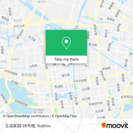 玉成家园-26号楼 map