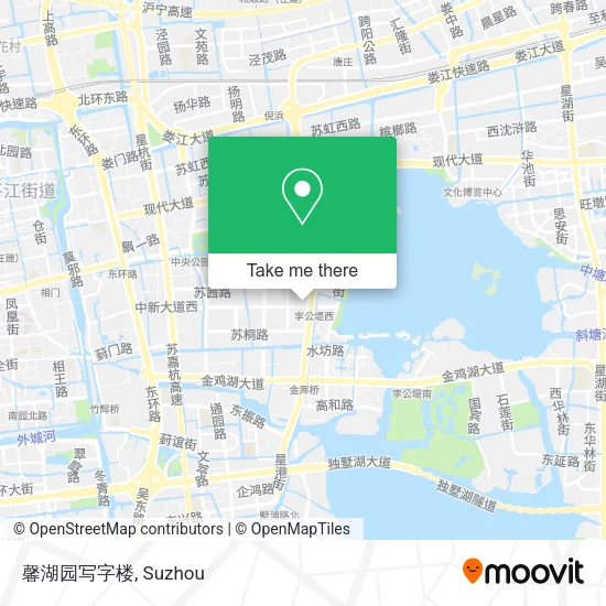 馨湖园写字楼 map