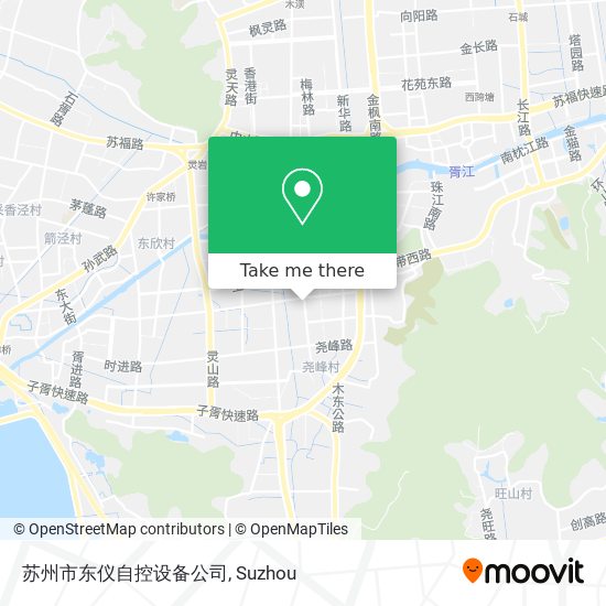 苏州市东仪自控设备公司 map