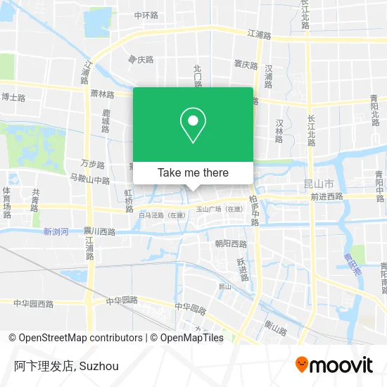 阿卞理发店 map