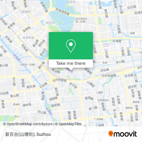 新百合(山塘街) map