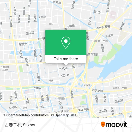 古巷二村 map