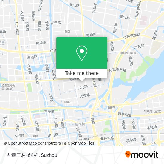 古巷二村-64栋 map