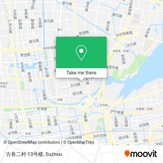 古巷二村-13号楼 map