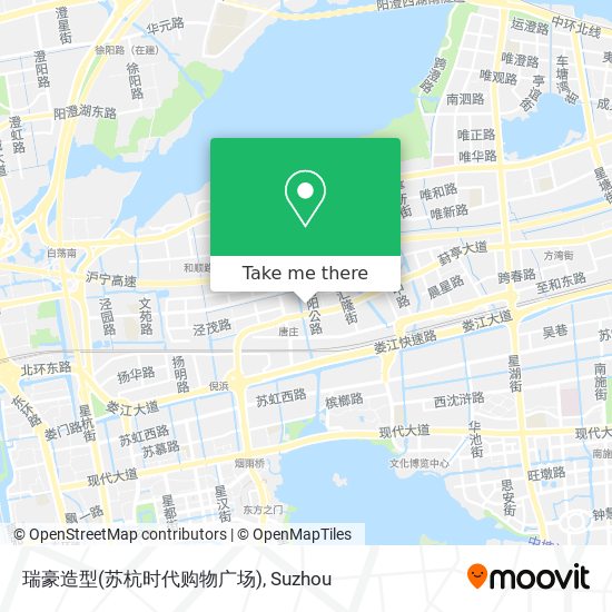 瑞豪造型(苏杭时代购物广场) map