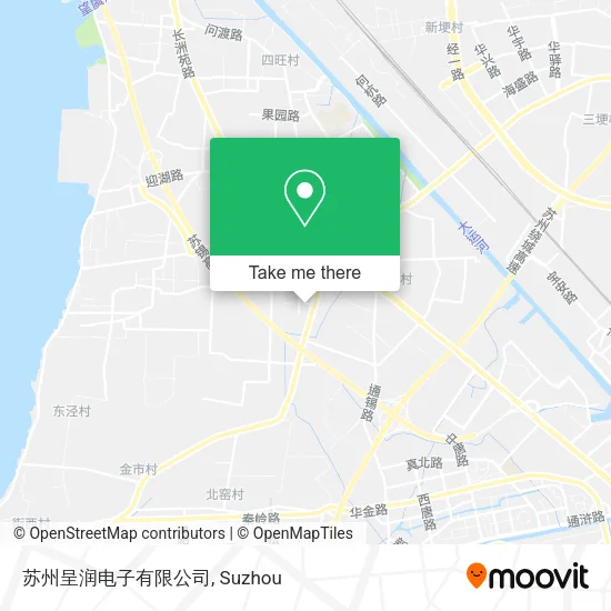 苏州呈润电子有限公司 map