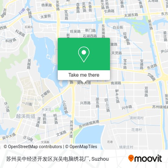 苏州吴中经济开发区兴吴电脑绣花厂 map