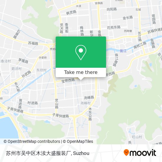 苏州市吴中区木渎大盛服装厂 map
