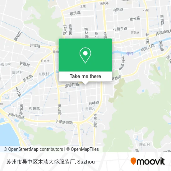 苏州市吴中区木渎大盛服装厂 map