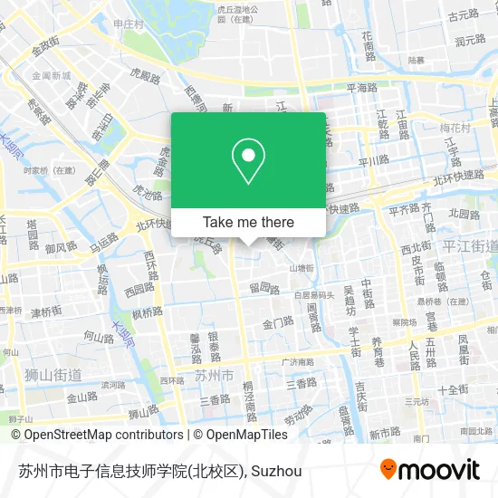 苏州市电子信息技师学院(北校区) map