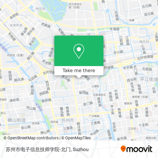 苏州市电子信息技师学院-北门 map