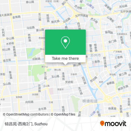 锦昌苑-西南2门 map