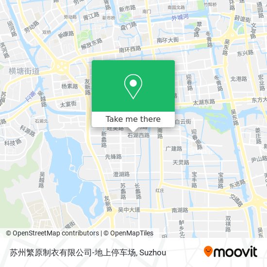 苏州繁原制衣有限公司-地上停车场 map