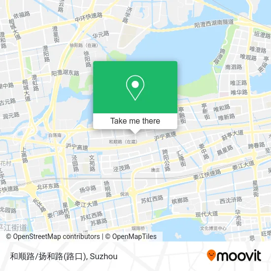 和顺路/扬和路(路口) map