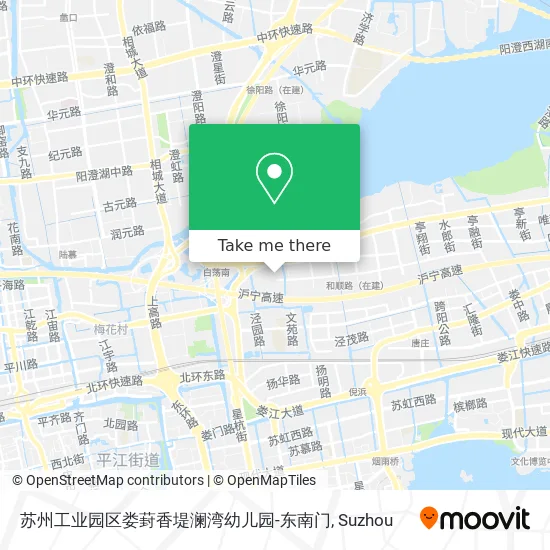 苏州工业园区娄葑香堤澜湾幼儿园-东南门 map