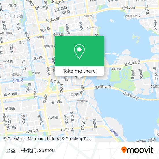 金益二村-北门 map