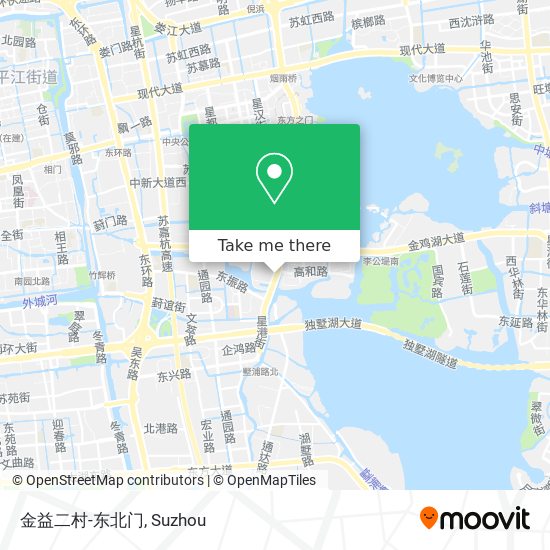 金益二村-东北门 map
