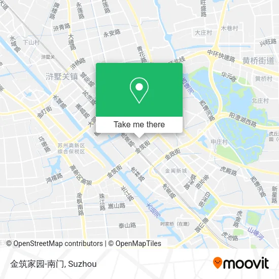 金筑家园-南门 map