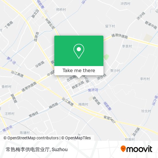 常熟梅李供电营业厅 map