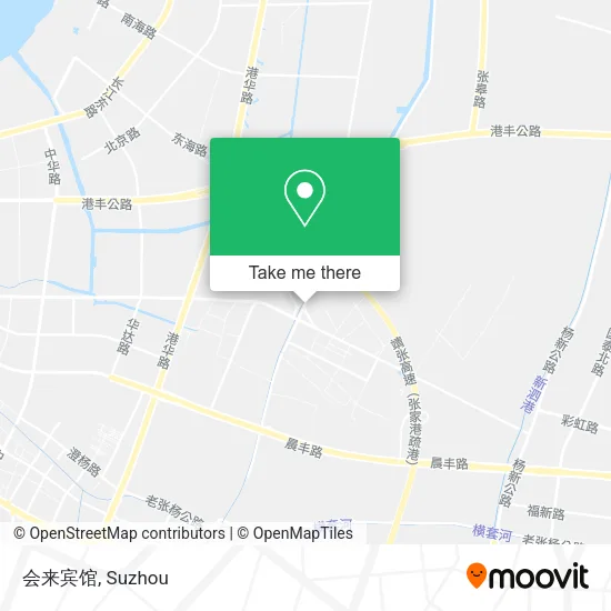 会来宾馆 map