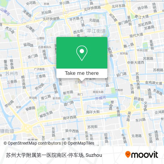 苏州大学附属第一医院南区-停车场 map