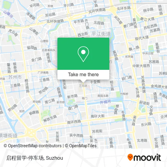启程留学-停车场 map