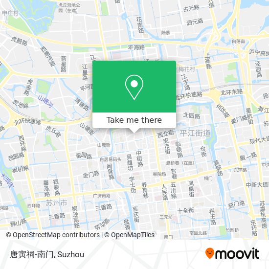 唐寅祠-南门 map