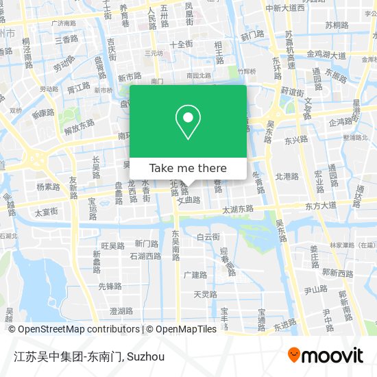 江苏吴中集团-东南门 map