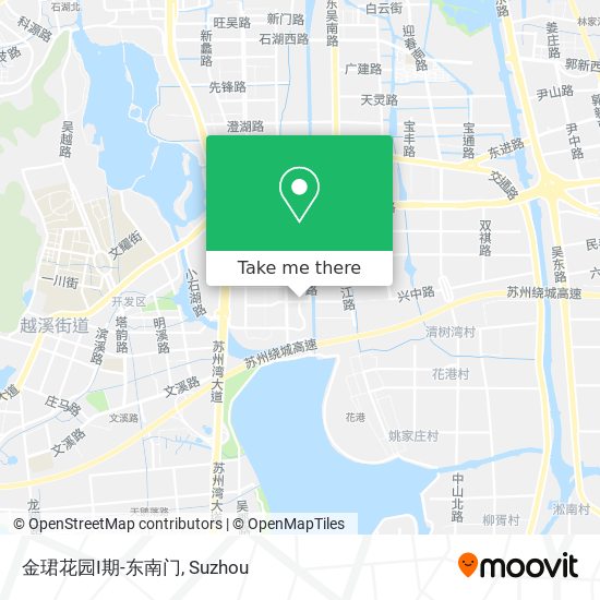 金珺花园I期-东南门 map