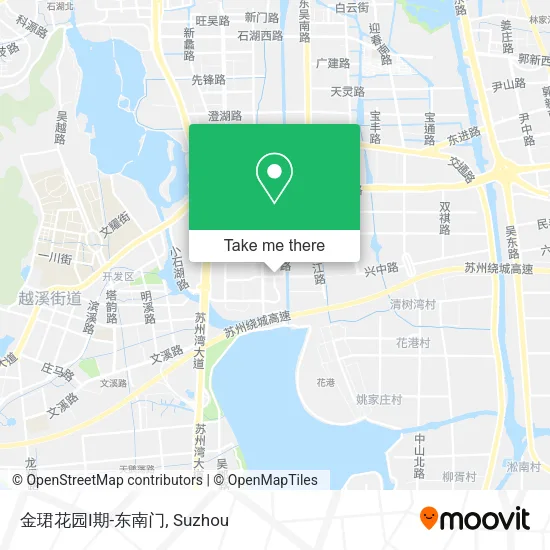 金珺花园I期-东南门 map