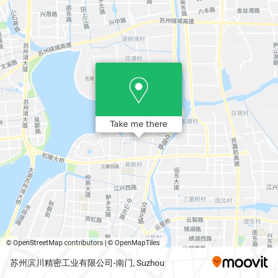 苏州滨川精密工业有限公司-南门 map