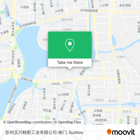 苏州滨川精密工业有限公司-南门 map