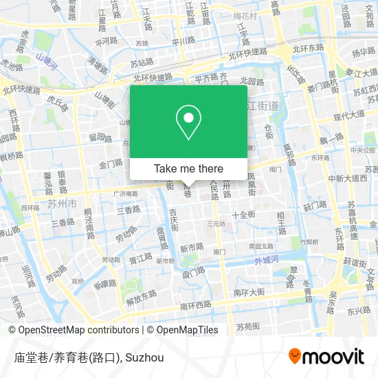 庙堂巷/养育巷(路口) map